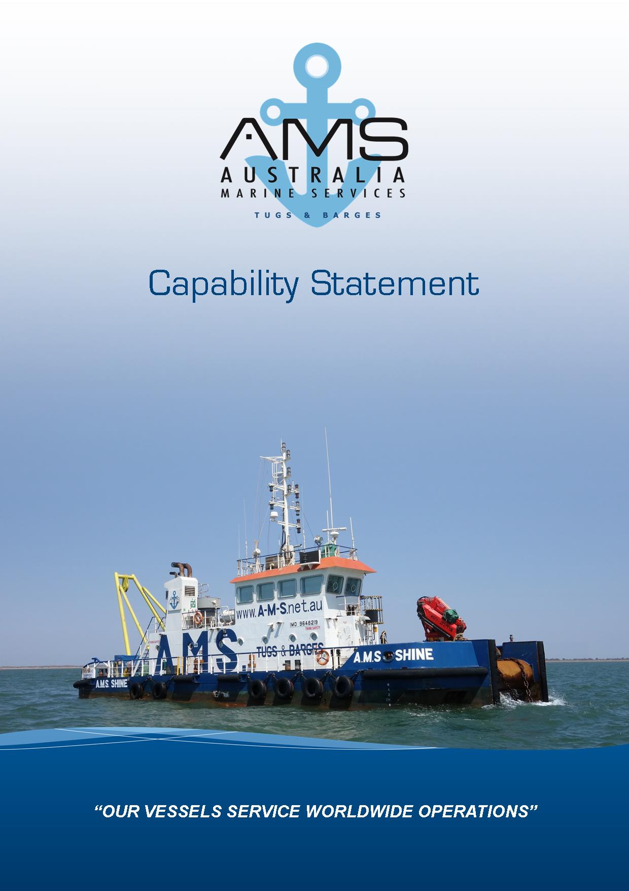 Capability Statement image for Australia Marine Services