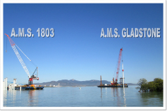 A.M.S. Gladstone will be working in the Webb Dock Project in Melbourne