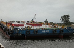 A.M.S. 1803 - A renewed barge set for work in Newcastle NSW