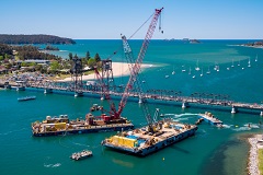 A.M.S. 1803 and A.M.S. 1807 engaged for Batemans Bay Bridge Replacement Project