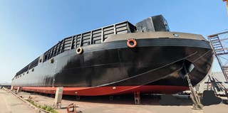 330ft x 90ft x 21ft Deck Cargo Barges
