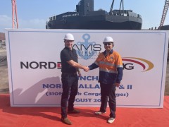 AMS delivers 2 brand new transshipment barges to Wyndham WA